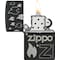 Zippo 2024 Zippo Zippo Design, Black Matte ZIP-48908 - alternate 2